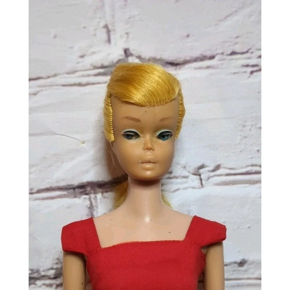 Vintage Barbie Ponytail Swirl Lemon Blonde